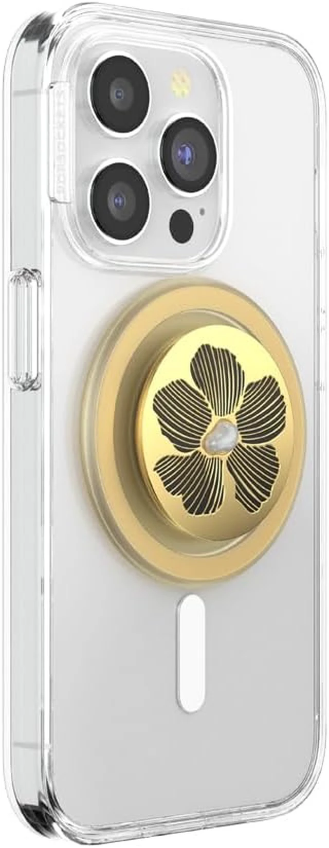 Alt view image 2 of 5 - Phone Grip for MagSafe, Magnetic Holder- Mae Flower Pearl