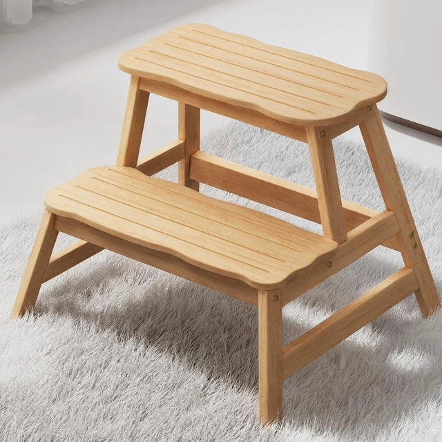 Main image of Step Stool for Toddlers Kids Bathroom Kitchen 2-Step Stool Helper