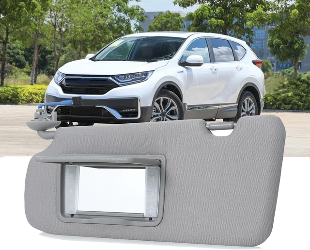 Alt view image 2 of 7 - Driver Left Side Sun Visor for Honda CRV 2017-2022 Sunshade Gray