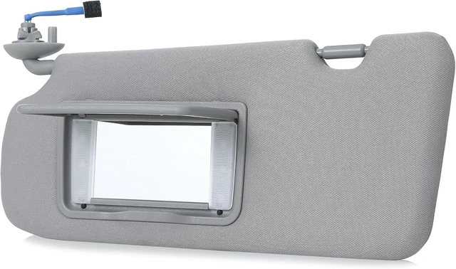Alt view image 7 of 7 - Driver Left Side Sun Visor for Honda CRV 2017-2022 Sunshade Gray