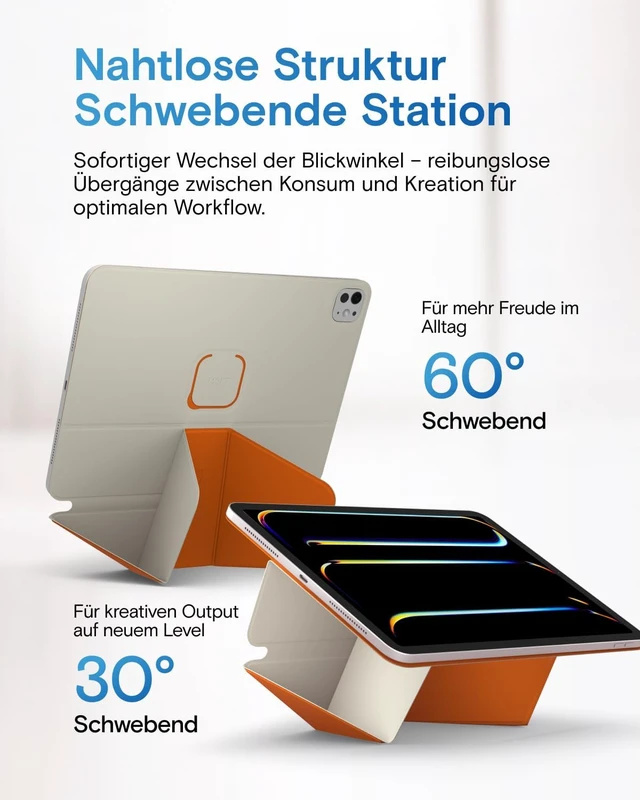 Alt view image 4 of 7 - Dynamic Folio Tablet Stand for iPad mini 7th A17 Pro/ 6th A15