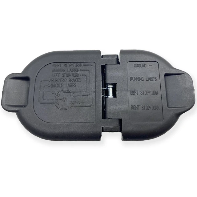 Alt view image 4 of 7 - CK4T-13B576-KE Trailer Tow Rear Bumper Wiring Connector Harness Kit for Ford 2015-2019 Transit 150 250 350, Replaces CK4Z-13A576-B, 9U5Z-14489-MAA