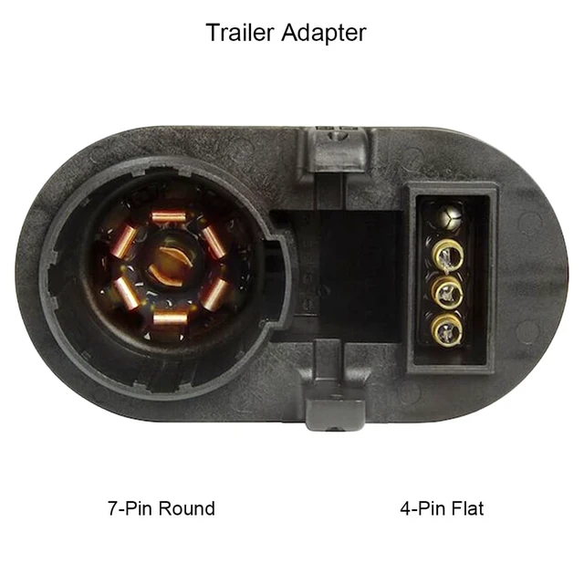 Alt view image 3 of 7 - CK4T-13B576-KE Trailer Tow Rear Bumper Wiring Connector Harness Kit for Ford 2015-2019 Transit 150 250 350, Replaces CK4Z-13A576-B, 9U5Z-14489-MAA