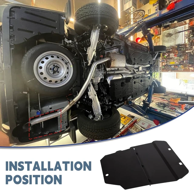Alt view image 2 of 6 - Rear Left Underbody Shield Cover Compatible with 2022-2025 Ford Maverick