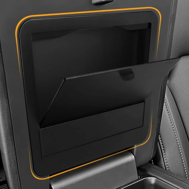 Alt view image 4 of 7 - 4PCS Center Console Organizer Compatible with Honda 2023-2025 2026 Pilot & 2026 Passport Accessories Armrest Divider Hidden Storage Box Organizer Divider Compartment Tray