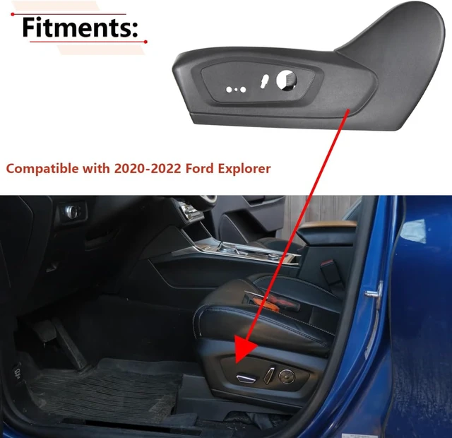 Alt view image 2 of 5 - Driver Side Seat Trim Cover Compatible with Ford Explorer