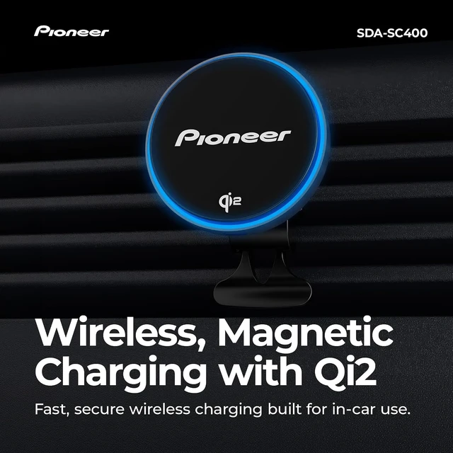 Alt view image 2 of 7 - Qi2 MagSafe Wireless Car Charger and Phone Mount