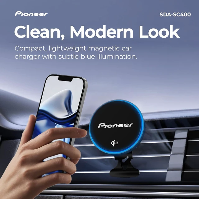 Alt view image 4 of 7 - Qi2 MagSafe Wireless Car Charger and Phone Mount