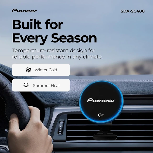 Alt view image 6 of 7 - Qi2 MagSafe Wireless Car Charger and Phone Mount