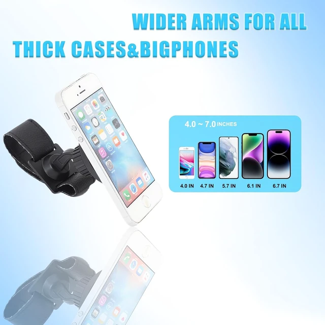 Alt view image 5 of 7 - Car Phone Holder for Corvette C7 2014-2019 Magnetic Aluminum Centre Console Handle Fixed Mobile Phone Mount Holder for Car Fit for iPhone Android and Universally Smartphones