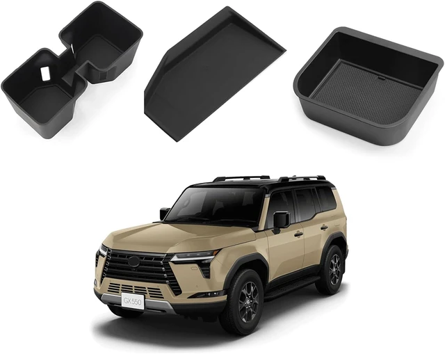 Main image of 3PCS Center Console Organizers for Lexus GX 550 GX550 2024 2025 2026