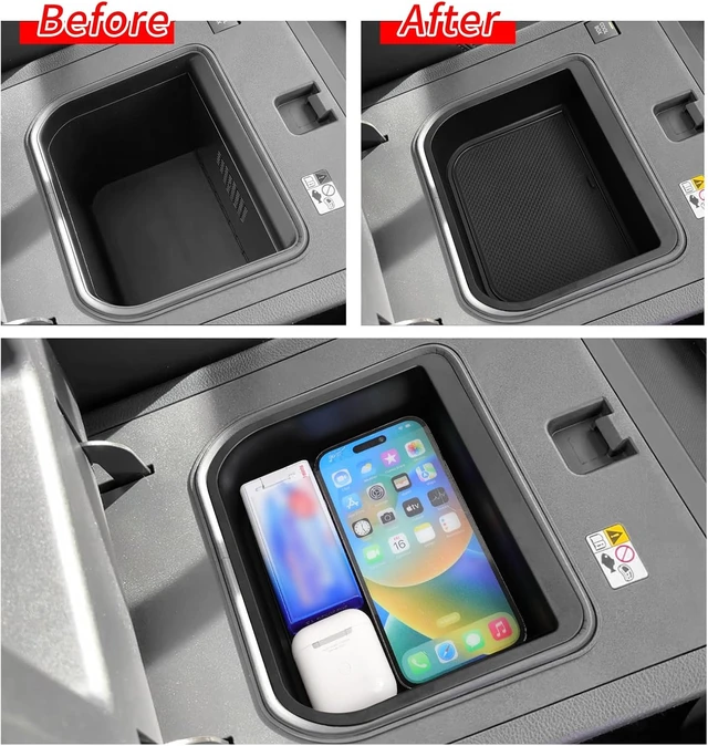 Alt view image 3 of 7 - 3PCS Center Console Organizers for Lexus GX 550 GX550 2024 2025 2026