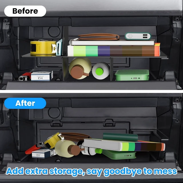 Alt view image 5 of 7 - 3PCS Center Console Organizer for Toyota 4Runner 2010-2024