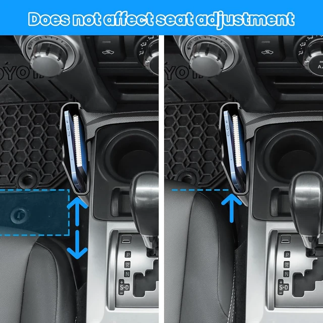 Alt view image 7 of 7 - 3PCS Center Console Organizer for Toyota 4Runner 2010-2024