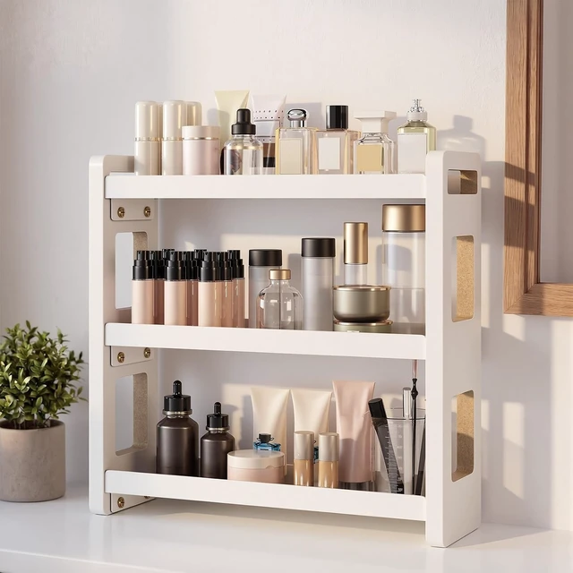 Alt view image 7 of 7 - Bathroom Counter Organizer, Vanity Organizer, Perfume Organizer