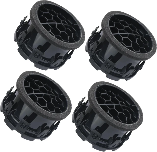 Alt view image 5 of 6 - Dashboard AC Heater Air Duct Vent Louvre (4 Pcs) Compatible with 2011-2016 Ford F250 F350 F450 F550 Super Duty Interior Accessories Replaces BC3Z-19893-AA