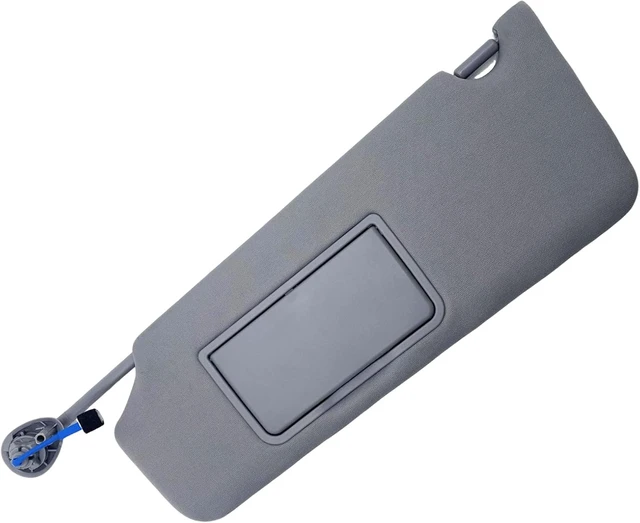 Alt view image 3 of 7 - Left Driver Side Sun Visor with Light Fits for Honda Pilot 2016-2022 Honda Ridgeline 2018-2020 Sun Shade # 83280-TG7-A12ZB 83230-TG7-A12ZB (Gray) (Gray(Left Driver Side))
