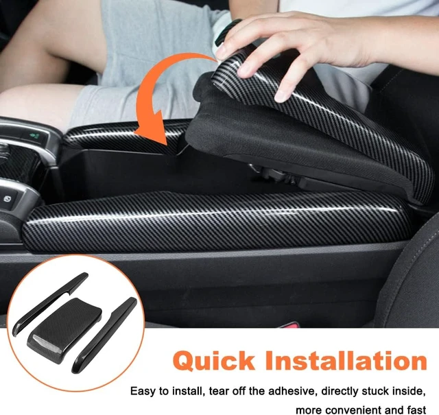 Alt view image 3 of 7 - Center Console ArmrestBox Decorate Compatible With Civic 2016-2021
