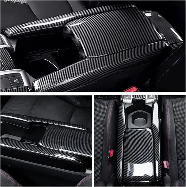 Alt view image 7 of 7 - Center Console ArmrestBox Decorate Compatible With Civic 2016-2021