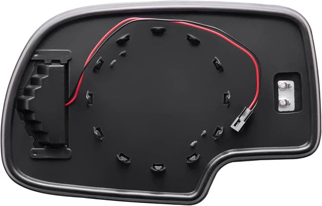 Alt view image 3 of 7 - Pair Side Mirror Glass Compatible with Chevy GMC Cadillac 1999-2007