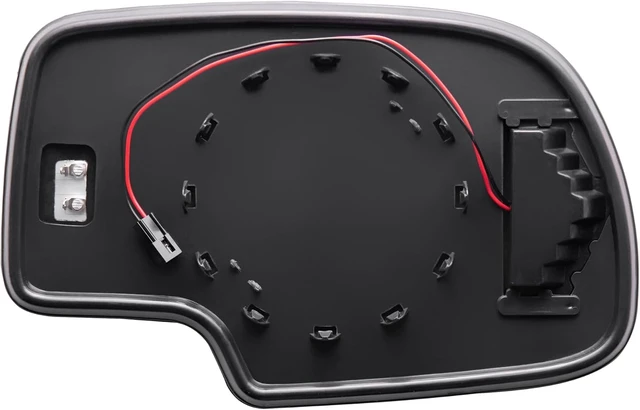 Alt view image 6 of 7 - Pair Side Mirror Glass Compatible with Chevy GMC Cadillac 1999-2007