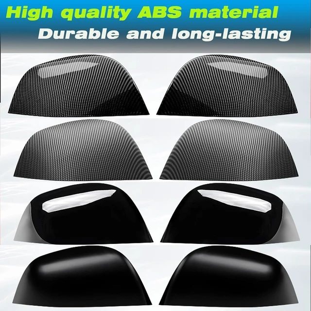 Alt view image 5 of 6 - for Tesla Model 3 Rearview Mirror Guard Cover-LT
