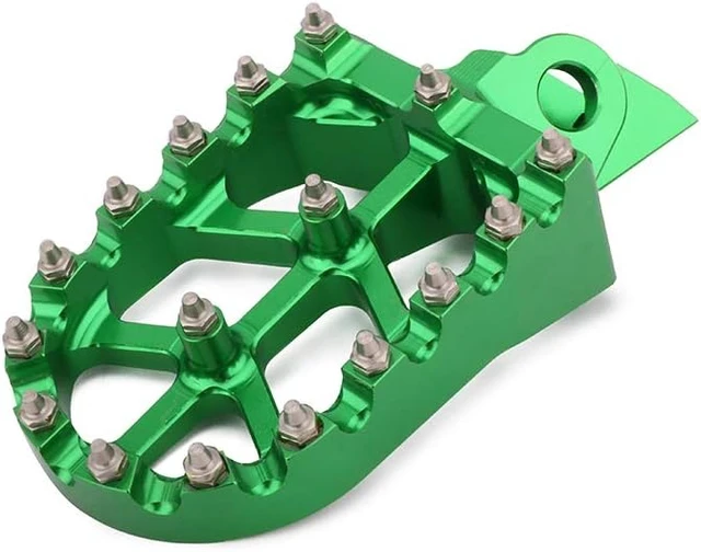 Alt view image 3 of 7 - Dirt Bike Foot Pegs for KX65 00-23 KX85 01-23 KLX 140 KLX140 08-23