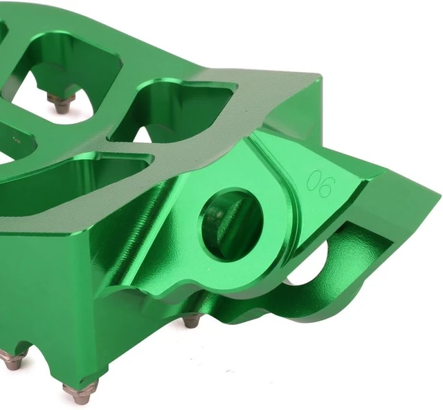 Alt view image 7 of 7 - Dirt Bike Foot Pegs for KX65 00-23 KX85 01-23 KLX 140 KLX140 08-23