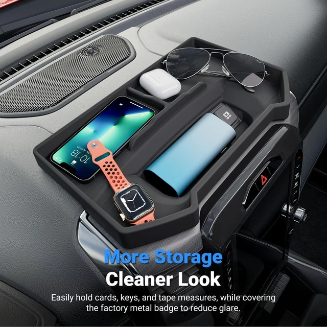 Alt view image 4 of 7 - Dashboard Storage Organizer Compatible with 2019-2026 Dodge RAM