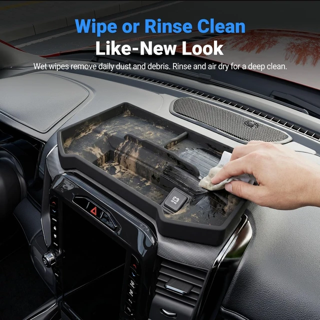Alt view image 5 of 7 - Dashboard Storage Organizer Compatible with 2019-2026 Dodge RAM