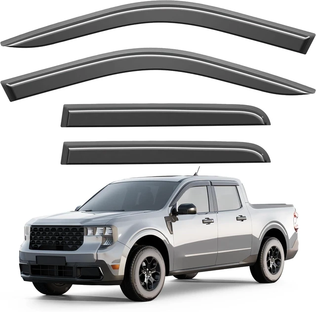Main image of Tape-on Window Visors Rain Guards for Ford Maverick 2022-2026