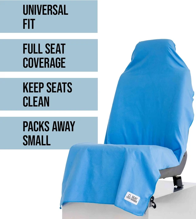 Alt view image 6 of 7 - Microfiber Towel Seat Cover (Light Pink)