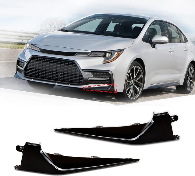 Main image of Front Bumper Cover Molding Lip for 2020-2022 Toyota Corolla SE XSE
