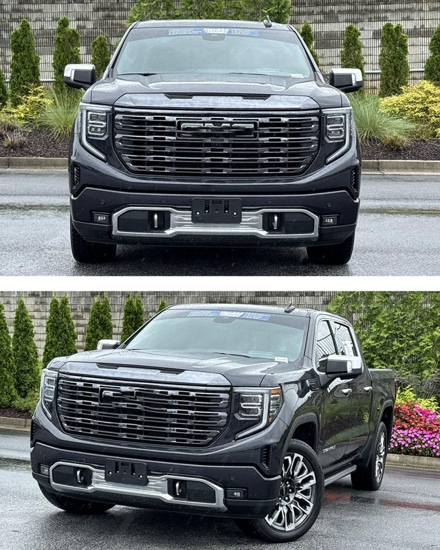 Alt view image 7 of 7 - Front License Plate Frame for GMC Sierra 1500 2022 2023 2024 2025 2026 Front Bumper License Plate Holder Mounting Bracket Replace # 84877919 GM1068251