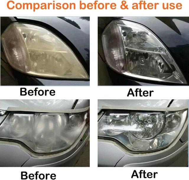 Alt view image 5 of 5 - 200ml Headlight Restoration Kit,Vapor Headlight Restoration Kit