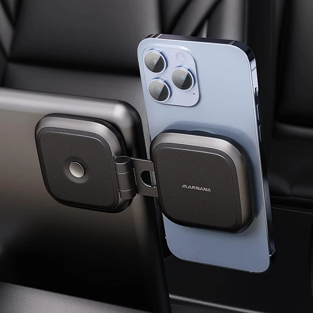 Main image of Phone Mount for Tesla Model 3 Model Y, Strong Magnetic Designed for MagSafe Car Mount Phone Holder for Tesla Screen Monitor, Invisible Foldaway Tesla Accessories for iPhone 12/13/14/15 Series