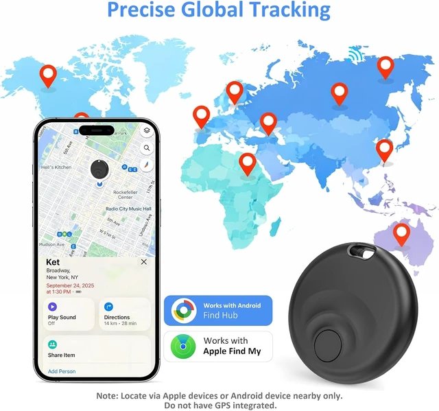 Alt view image 4 of 7 - Bluetooth Tracker Tags for iOS & Android