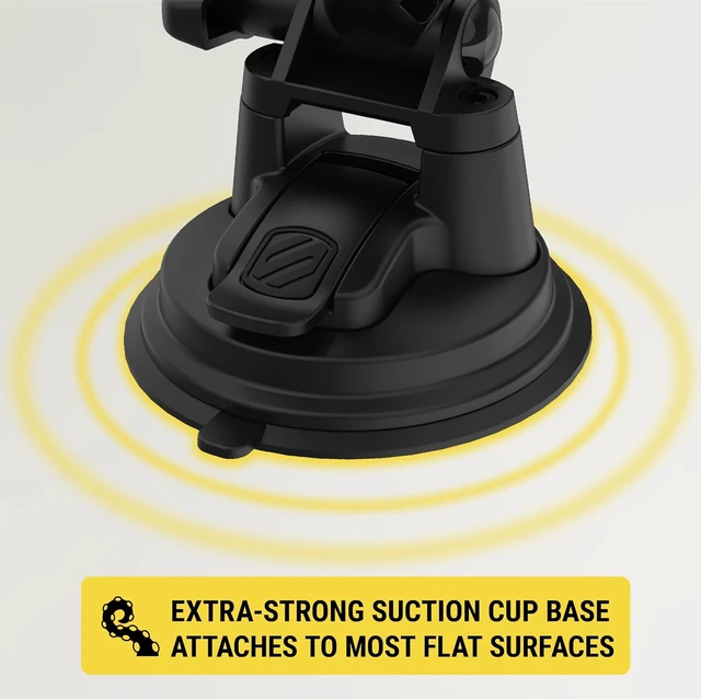 Alt view image 3 of 7 - MP2WDHD MagicMount Pro2 Heavy Duty, Extra-Strong Suction Cup Cell Phone Mount, Windshield/Dashboard Magnetic Phone Holder with Anti-Shake Stabilizer for iPhone, Android, Tablet, Car, Truck