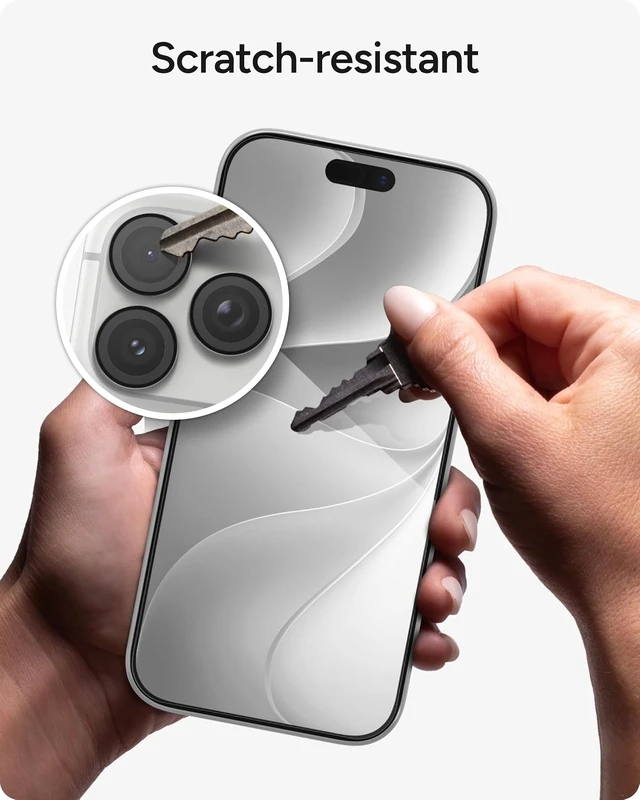 Alt view image 4 of 7 - Glass+ Screen Protector & Camera Lens Protector for iPhone 18 Pro