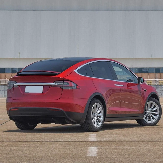 Alt view image 4 of 7 - OUBOLUN Carbon Steering Wheel Trim For Tesla Model S Model X 2016-2020