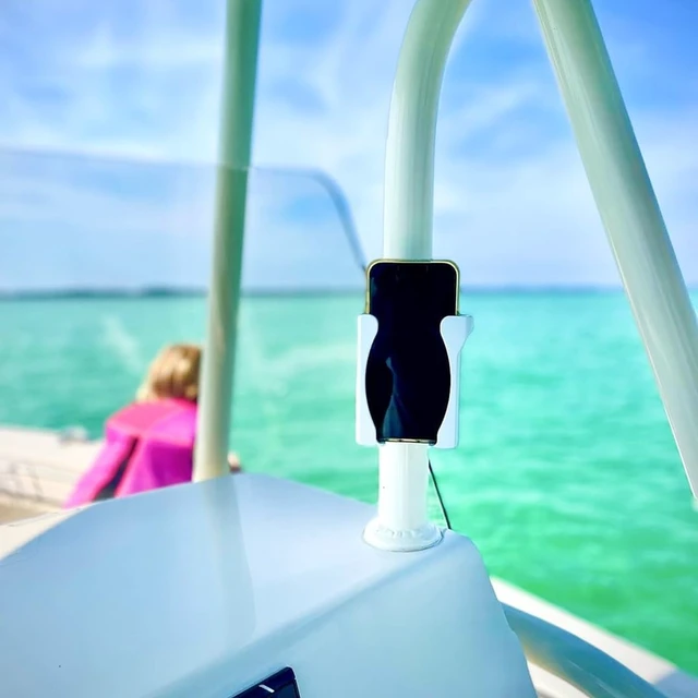 Alt view image 6 of 7 - Boat Phone Holder, Marine Cell Phone Holder for Boat