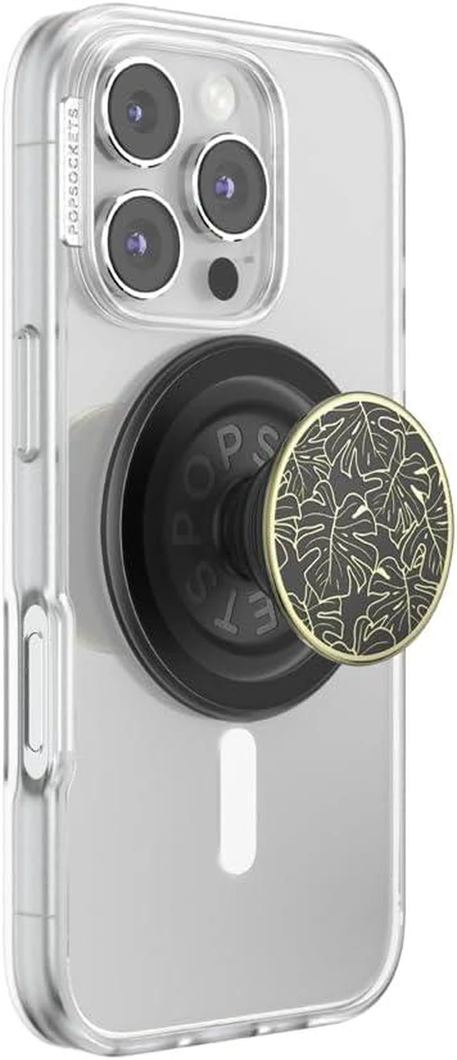 Main image of Phone Grip for MagSafe, Magnetic Holder- Monstera
