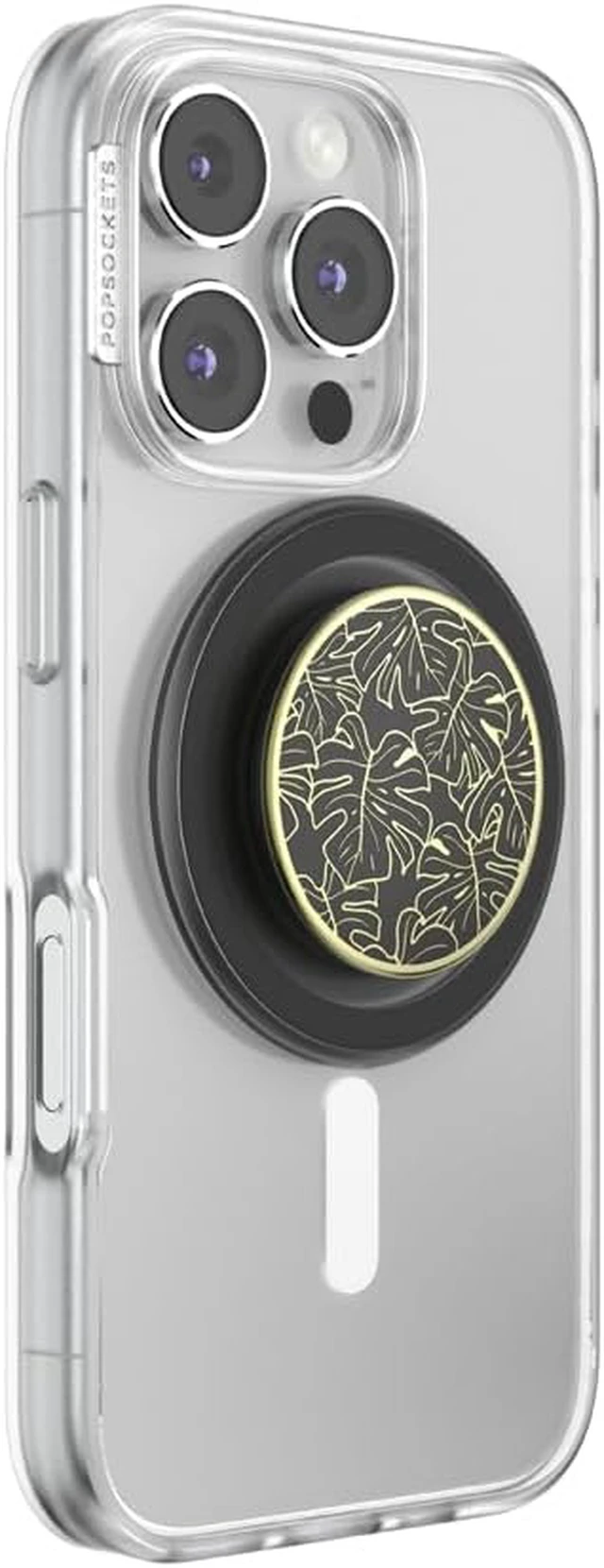 Alt view image 2 of 5 - Phone Grip for MagSafe, Magnetic Holder- Monstera