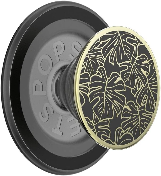 Alt view image 4 of 5 - Phone Grip for MagSafe, Magnetic Holder- Monstera