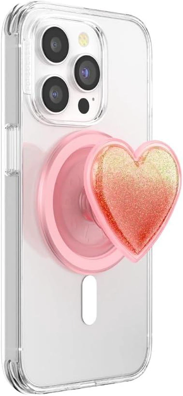 Main image of Phone Grip for MagSafe, Magnetic Holder- Tidepool Heart
