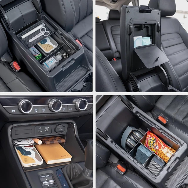 Alt view image 2 of 7 - 4PCS Center Console Organizer Set for 2023-2026 Honda CRV