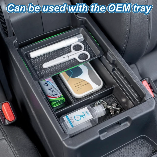 Alt view image 3 of 7 - 4PCS Center Console Organizer Set for 2023-2026 Honda CRV