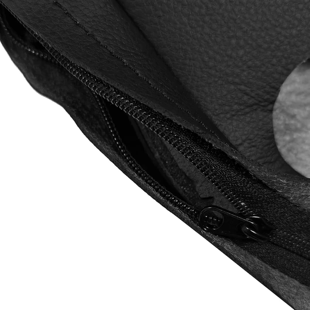 Alt view image 7 of 7 - Seat Armrest Leather Cover, Driver & Passenger Replacement Black Seat Armrest Cover Compatible with Chrysler Town & Country 2011-2016