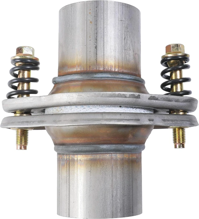 Main image of Exhaust Flange,Car Accessories,1.75" 2" 2.25" 2.5" Exhaust Flex Spring Flanges,Exhausts Flange Spring Joint with Bolt and Gasket,Automotive Replacement,Suitable for Cars Trucks SUVs (2.5")