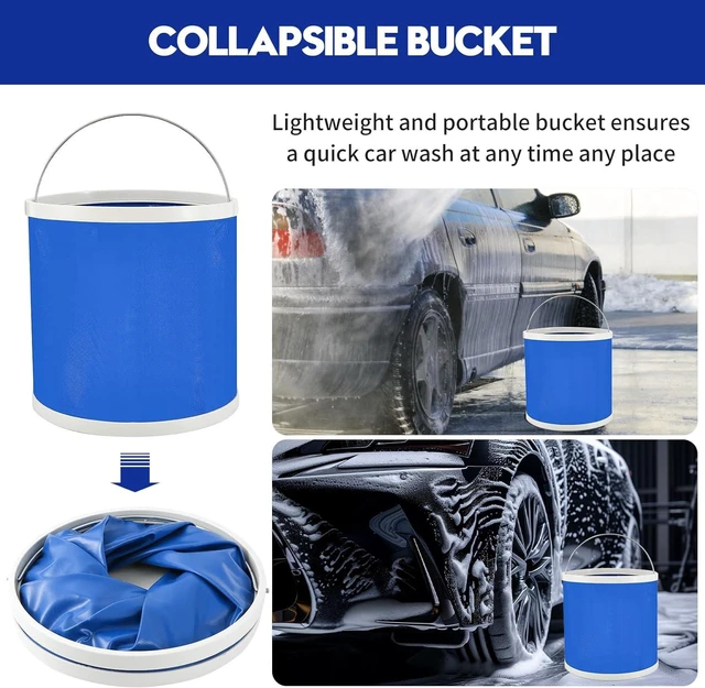 Alt view image 5 of 7 - 38Pcs Car Detailing Kit Detailing Brush Set Car Wash Cleaning Kit Blue